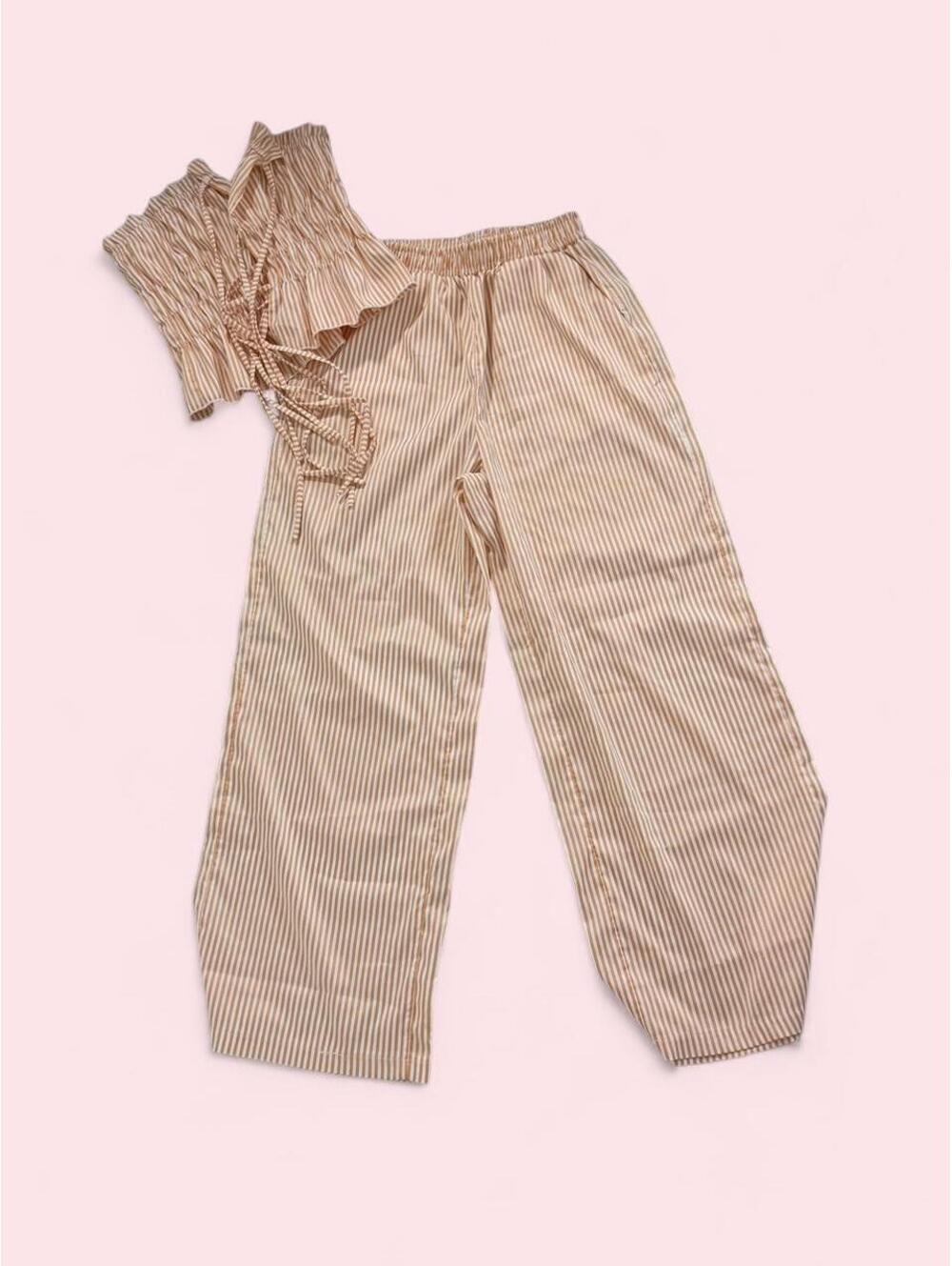 Women's Pink and Orange Trousers